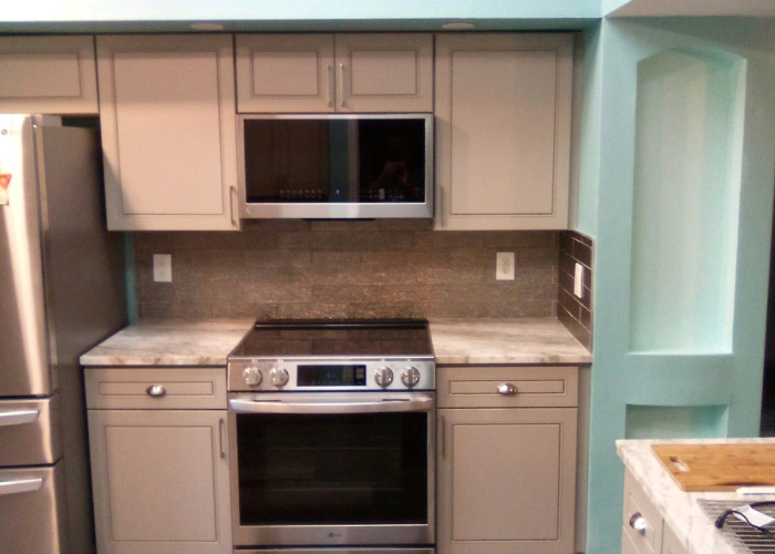 newly remodeled kitchen